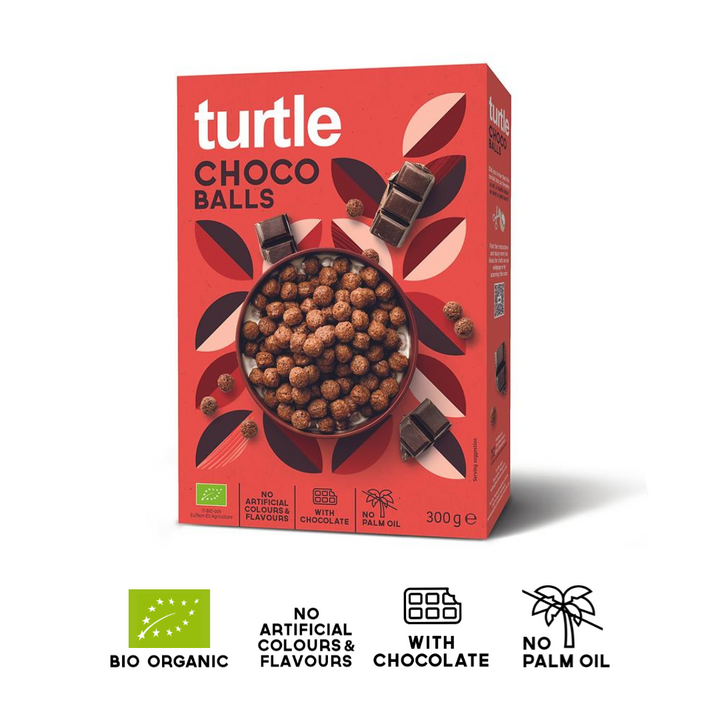 Morgunkorn | Choco balls | 100% lífrænt súkkulaði | 300 gr