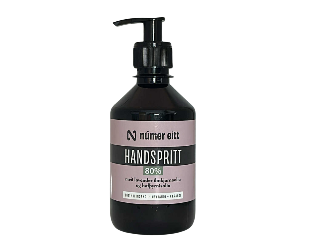 Handspritt með 100% hreinni ilmkjarnaolíu | Lavender | 300 ml