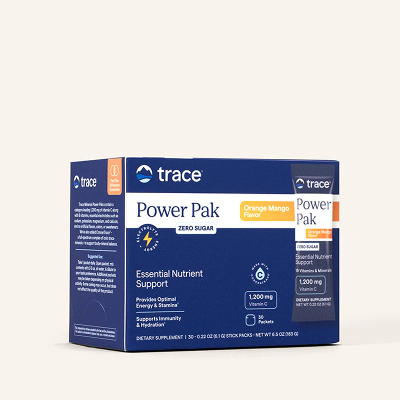 Power Pak | Appelsínu og mangóbragð | Sykurlaust | 30 bréf