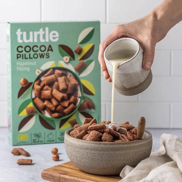 Morgunkorn | Cocoa Pillows með heslihnetufyllingu