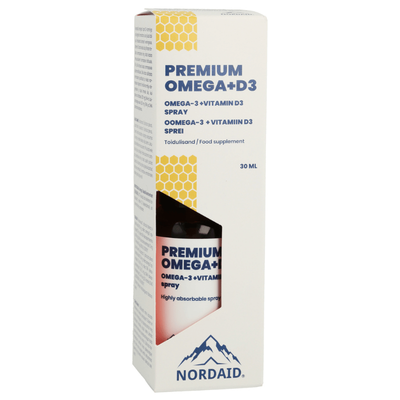 Premium Omega + D3 | 40 dagskammtar 30 ml