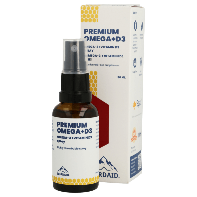 Premium Omega + D3 | 40 dagskammtar 30 ml