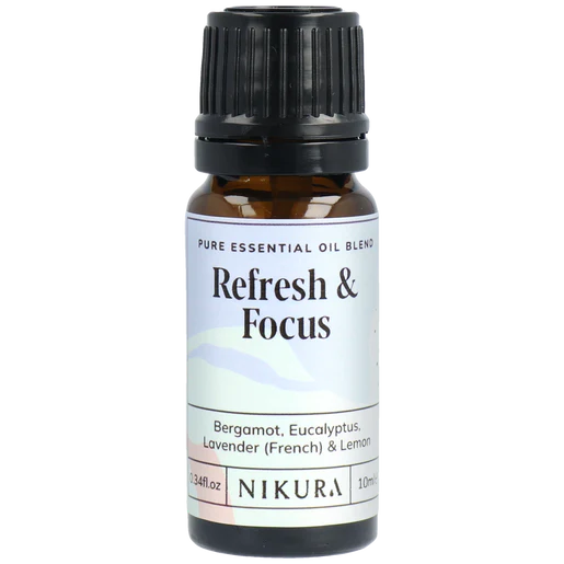 Refresh & Focus | Ilmkjarnaolíublanda | 10 ml