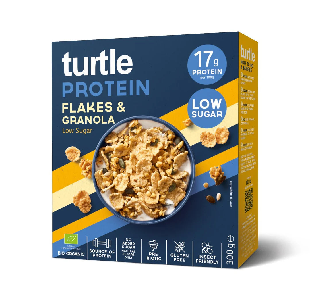 Protein Flakes & Granóla | 17 gr af próteini | Low sugar