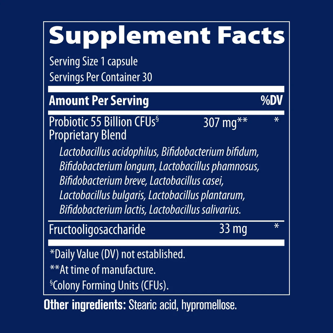 Probiotic 55 billion | Hylki | 30 stk