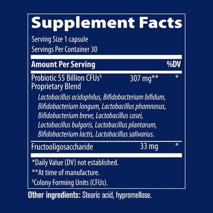 Probiotic 55 billion | Hylki | 30 stk