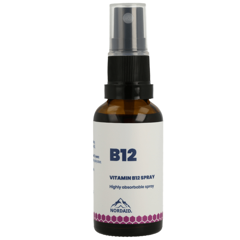 B12 | 1200 mcg | 67 dagskammtar |  30 ml
