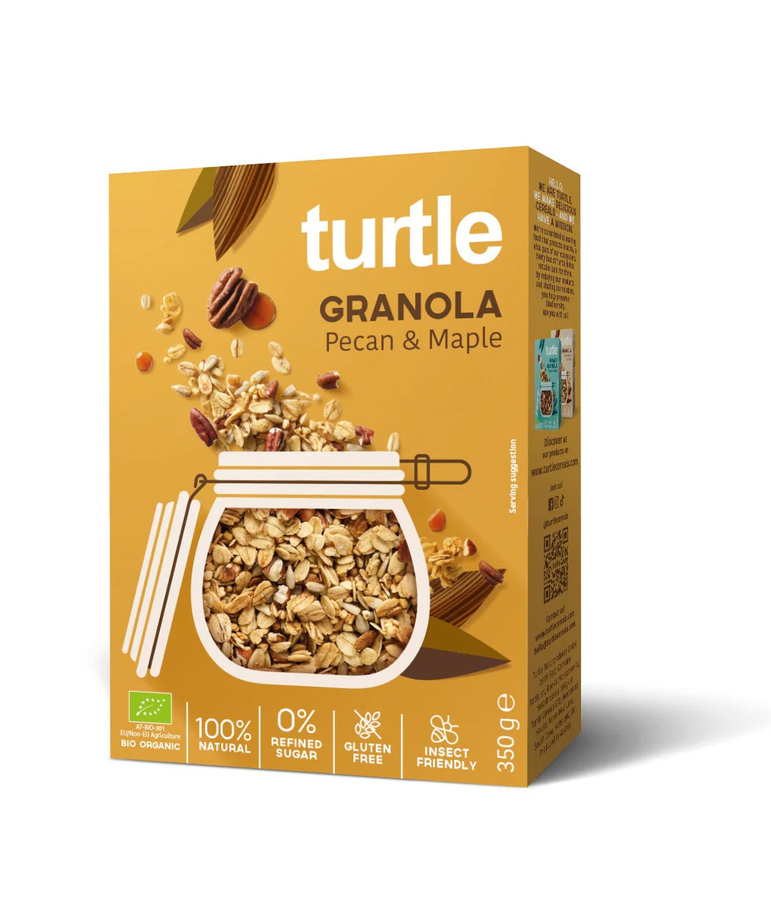 Granóla | Pekan og maple sýrop | 350 gr