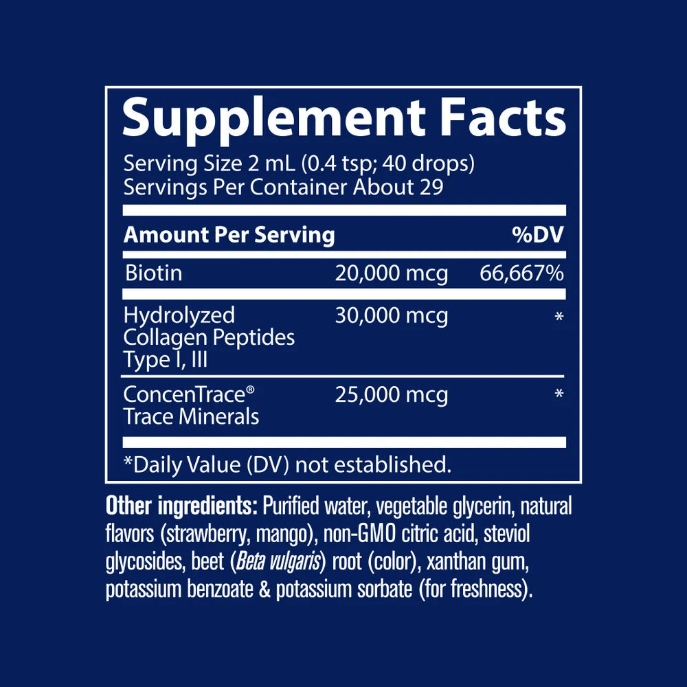 Ionic Biotin + Collagen | Strawberry Mango