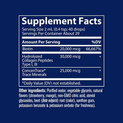 Ionic Biotin + Collagen | Strawberry Mango