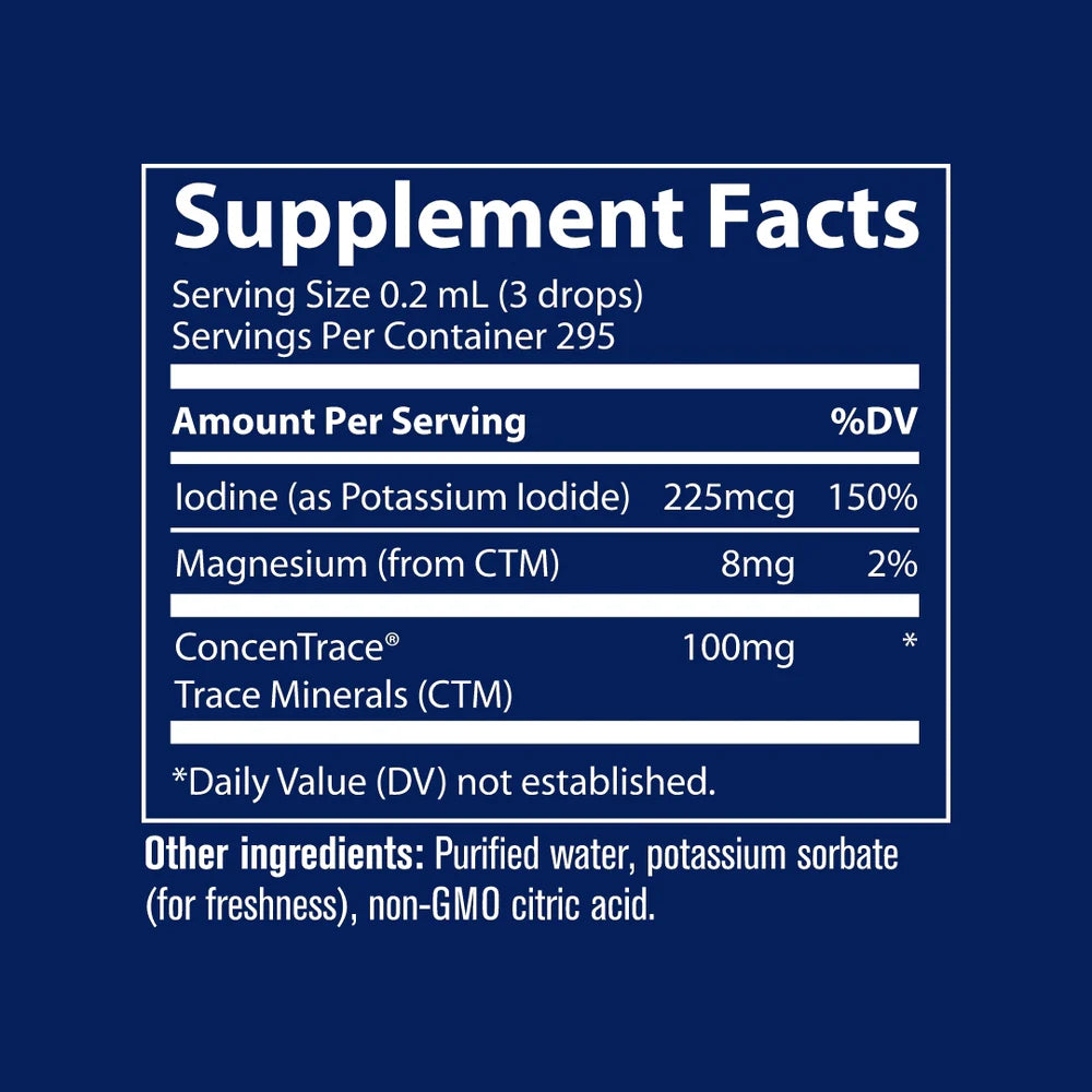 Ionic Iodine | Vökvi | 295 skammtar