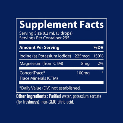 Ionic Iodine | Vökvi | 295 skammtar
