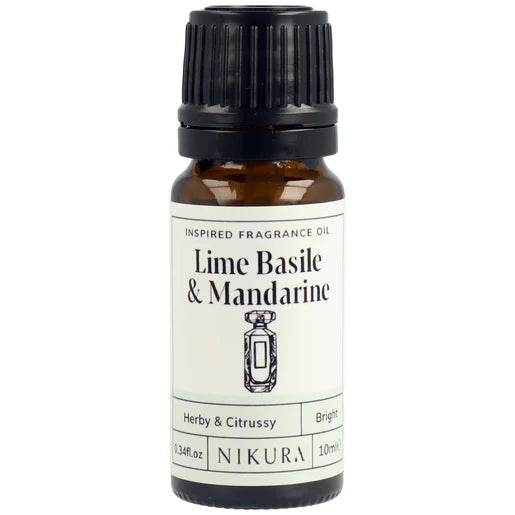 Lime, Basil &amp; Mandarine | Ilmkjarnaolíublanda | 10 ml