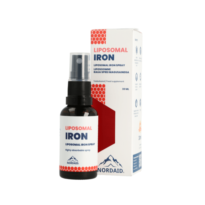 Liposomal Járn | Munnúði | 100 dagskammtar | 30 ml