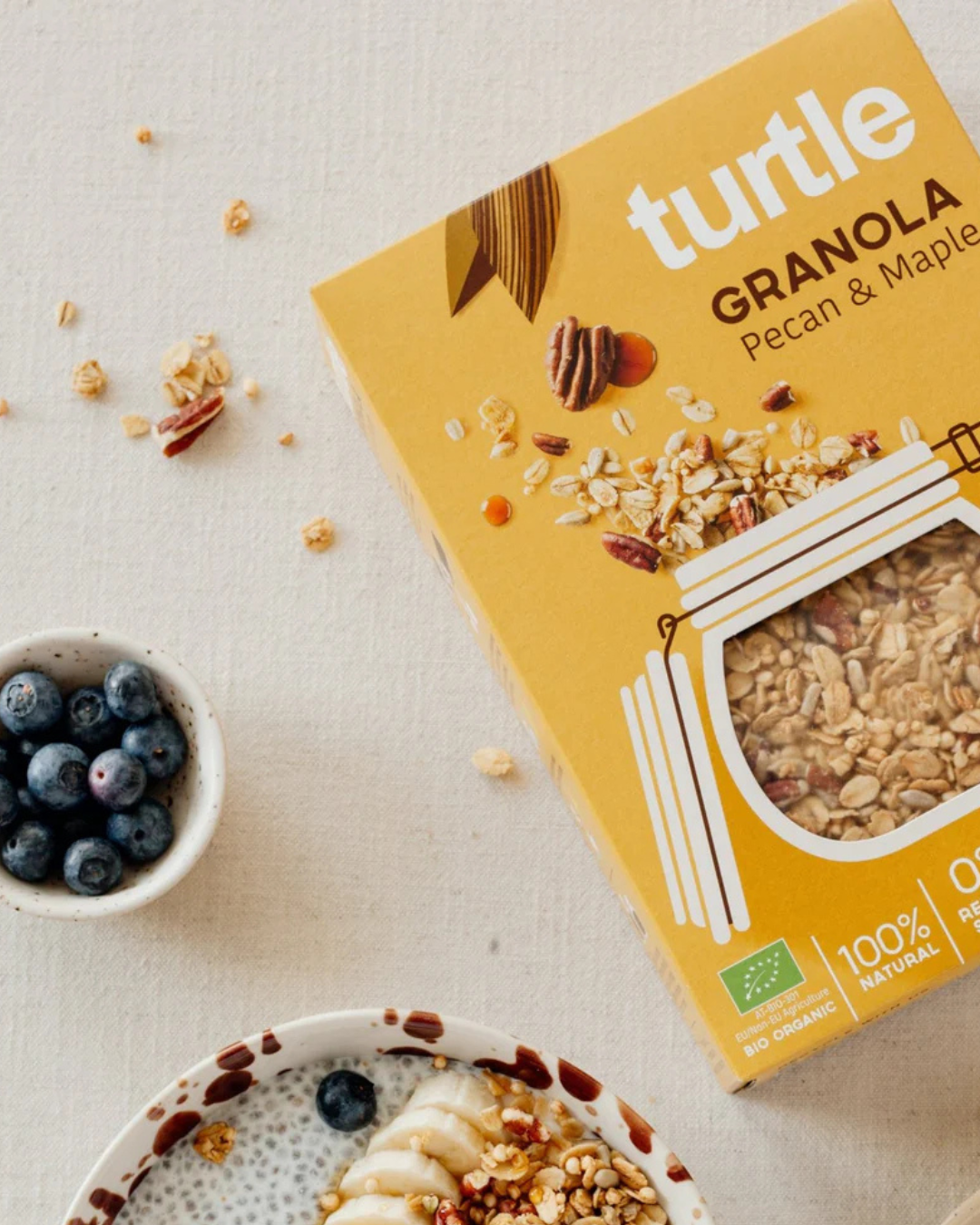 Granóla | Pekan og maple sýrop | 350 gr