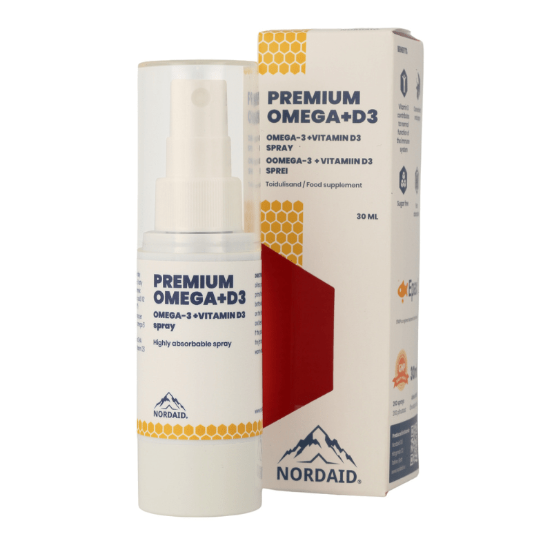 Premium Omega + D3 | 40 dagskammtar  30 ml