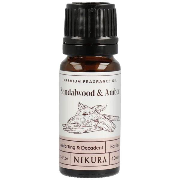 Sandalwood &amp; Amber | Ilmkjarnaolíublanda | 10 ml