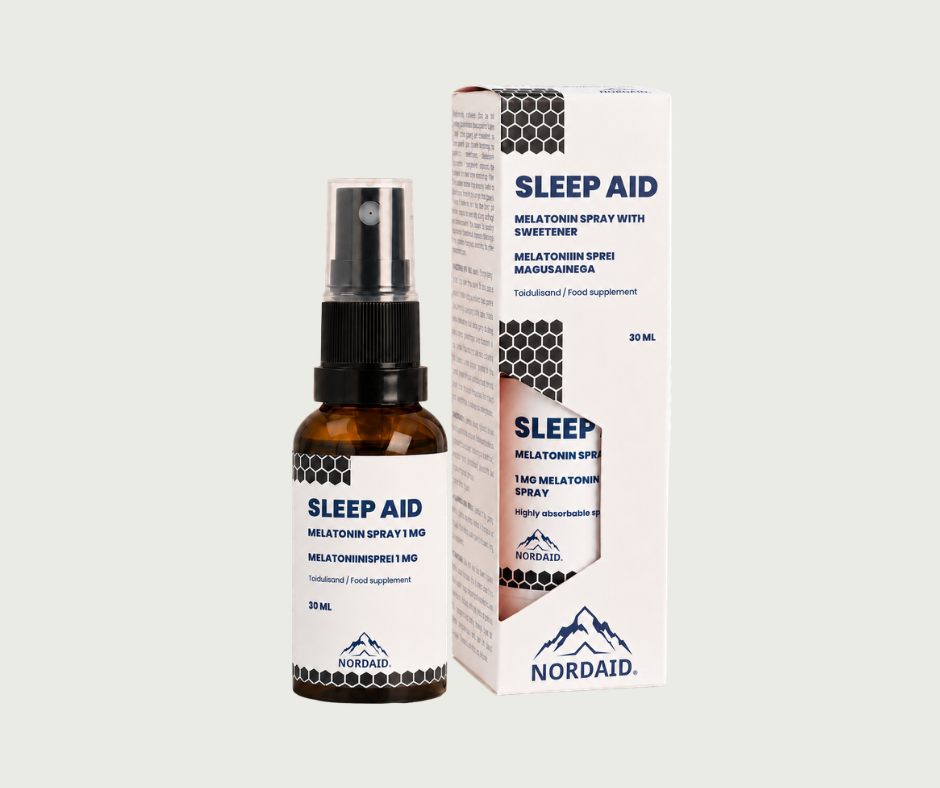 Sleep Aid munnúði | 1 mg melatónín | 200 dagskammtar