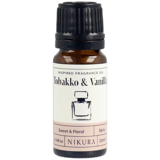 Tobakko &amp; Vanilla | Ilmkjarnaolíublanda | 10ml